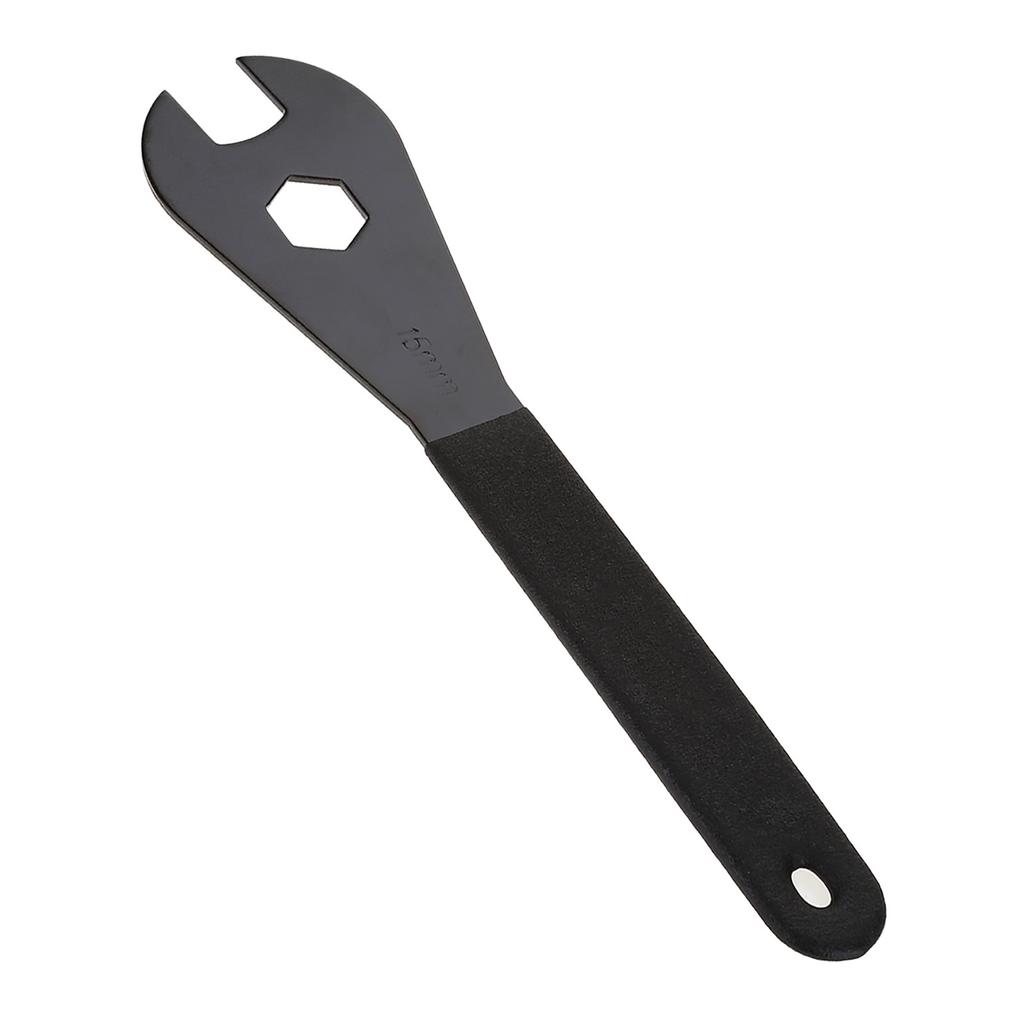 Durable Multi Function Carbon Steel Cone Wrench Spanner Bike Bicycle Repair Tool(15mm)