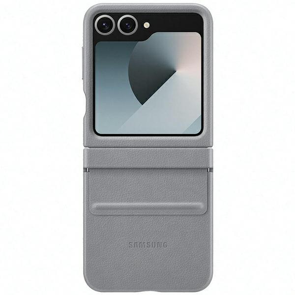 Etui do Samsung Galaxy Z Flip6 ECO-Leather Szare