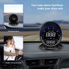 ZQKJ G6 HUD GPS System for All Car Head Up Display Digital Speedometer Auto Electronics Accessories Speeding Alarm LCD Screen