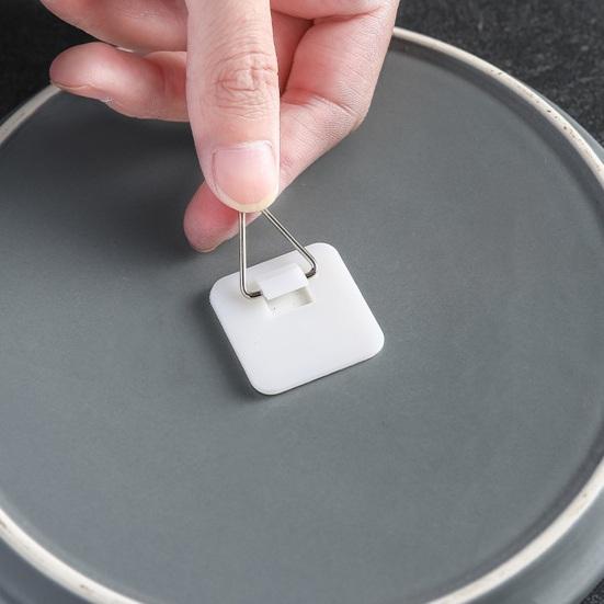 10 шт. крючок для хранения, самоклеящаяся вешалка для картин, простая установка, подвесные крючки для украшения дома