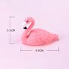 2 шт. Милая модель птицы фламинго, украшение для дома, ПВХ, настольное украшение, подарок