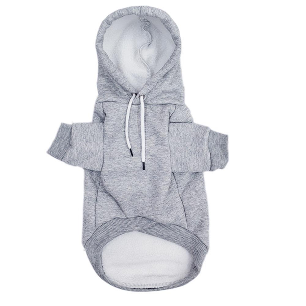 Теплая толстовка с капюшоном для собак, мягкая толстовка с капюшоном для собак, свитер для маленьких и средних собак