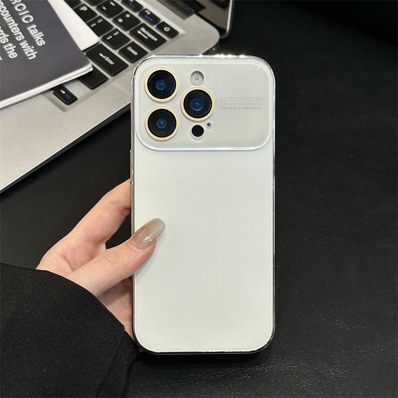 Гальванизированный стеклянный чехол для телефона для iPhone 14/13/12/11 Pro Max