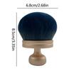 Tanning Brush for Body Tan Application, 8.5x6.8cm Bronzer Scrubber with Soft Bristles and Comfortable Grip for Women