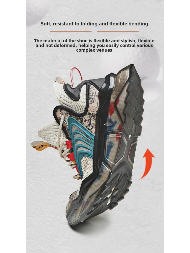 Мужская модная спортивная обувь - повседневные туфли для папы, увеличивающие рост, новые носки из-за рубежа, в наличии большие размеры