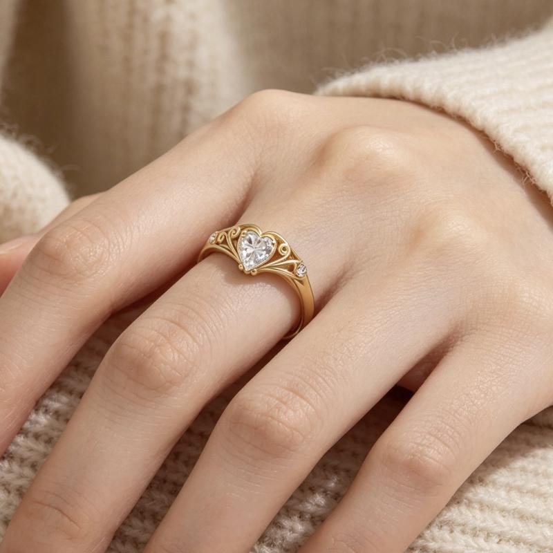 Women Twig Leaf Stackable Gold Rings Set Vintage Zircon Bands Dainty Jewelry for Birthday Holiday Anniversary