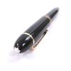 Безупречная перьевая ручка MONTBLANC Meisterstück 149 Колпачкового типа черная 18K мужская Б/у