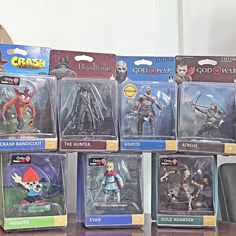 ToTaku Crash PS фигурки модели игрушки Crash Bandicoot Halo Marcus fenix Parappa Evan Summoned Skull Viewtiful Joe И т.д. Коллекционные