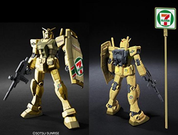 Bandai HG Гандам Литье RX-78-2 "Золотой Цвет" (Эксклюзив Seven-Eleven)