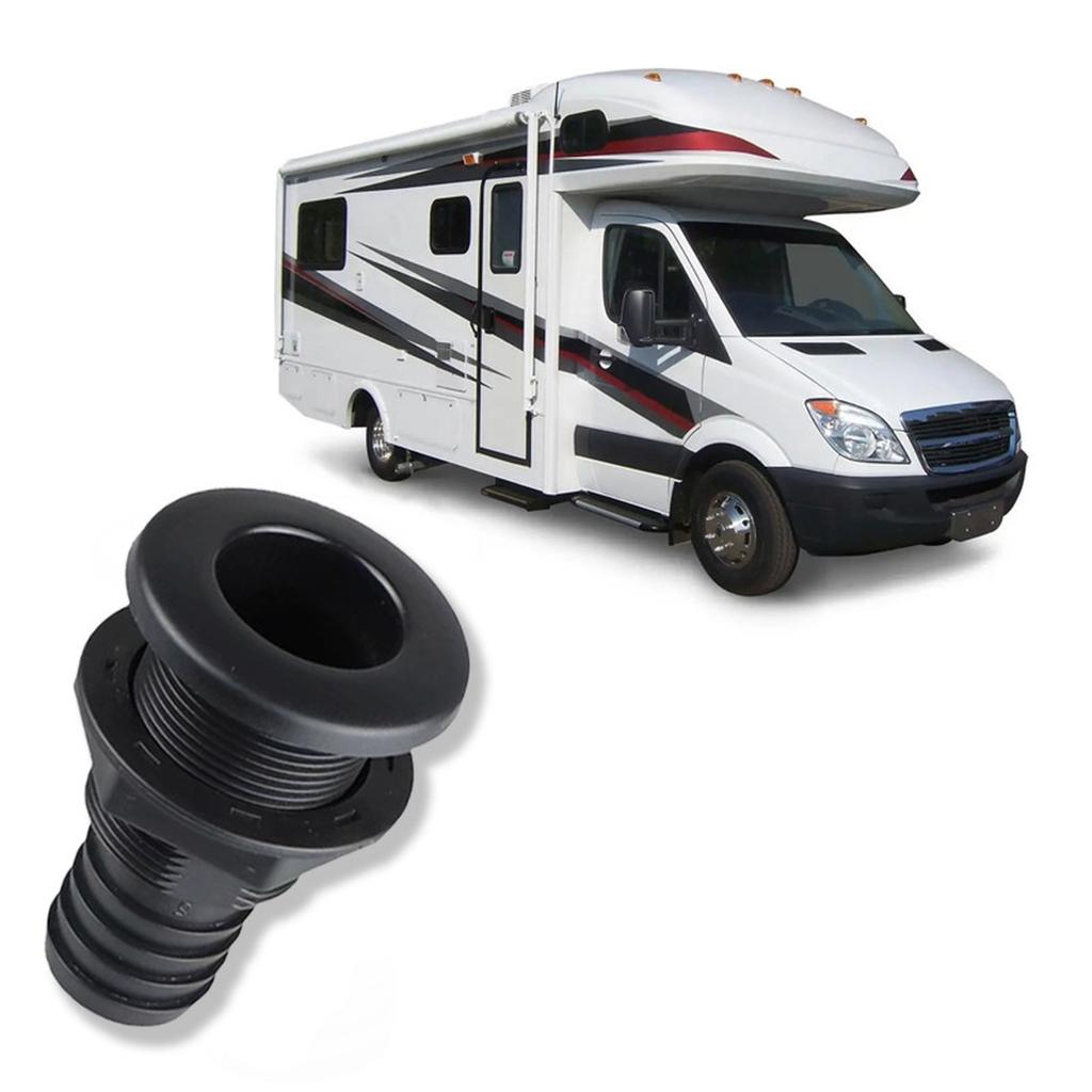 Thru Hull Fitting(1"), Through Hull Connector Fitting for Boats