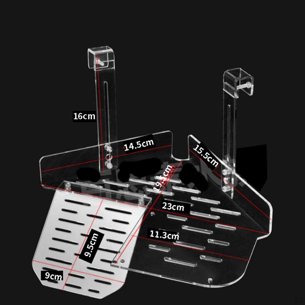 Акриловая платформа для черепах, док для лазания, место для отдыха, лестница для водных животных, терраса, террариум для черепах
