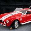 Моделирование 1:Классическая модель автомобиля Shelby AC Cobra в масштабе 22 из сплава со звуком и светом, коллекционная, литая металлическая миниатюра Voiture