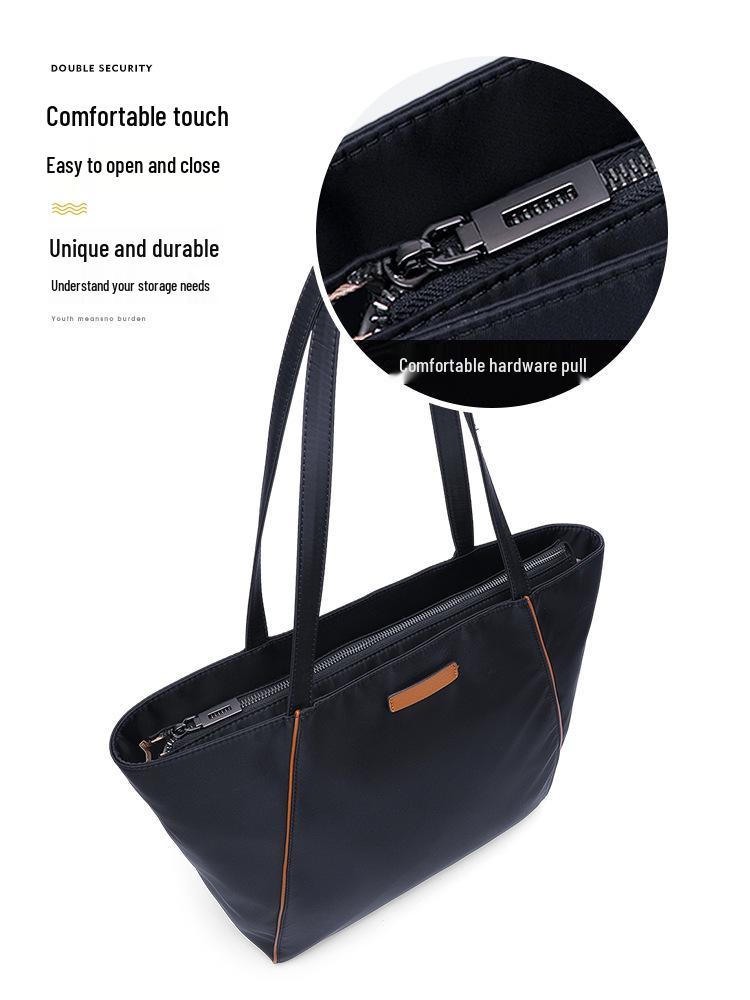 Женская холщовая сумка-тоут большой вместимости - 2025 Высококачественная Оксфордская ткань Подмышечная Наплечная Сумка