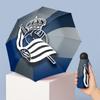 Real Sociedad FC Mini 5 Fold Pocket Umbrella Compact Lightweight Anti UV Rain Sun Protection Umbrella Portable Travel Umbrella
