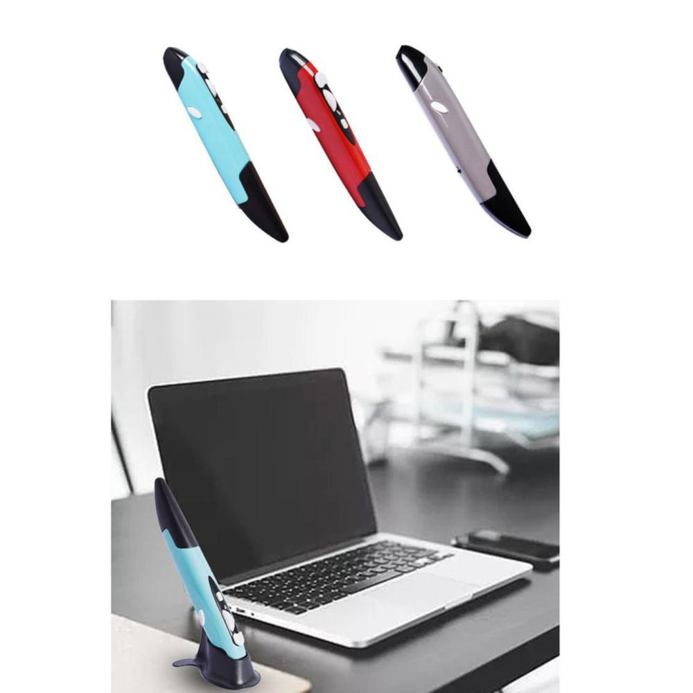 Беспроводная оптическая мышь-ручка 2,4 ГГц USB-перо 3 цвета Регулируемая скорость