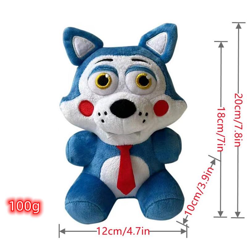 Новая плюшевая игрушка Fnaf Series Midnight Bear, игровая периферийная мутировавшая кукла Wire Rabbit