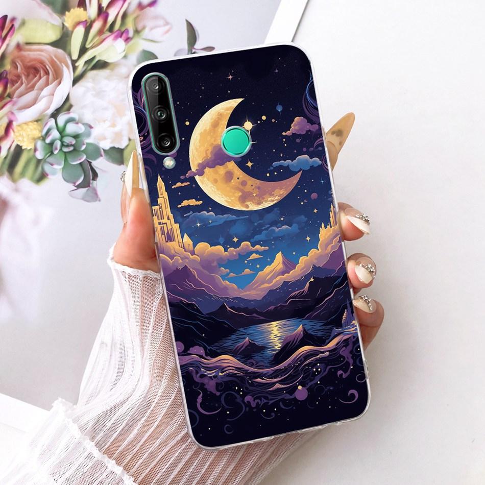 For Huawei Y7p Cool Dragon Tiger Pattern Phone Case For Huawei Y7P 2020 ART-L28 ART-L29 Soft Silicone TPU Cases