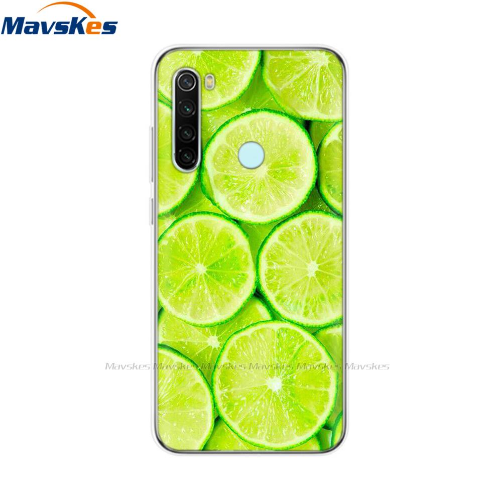 Чехол для телефона для Xiaomi Redmi Note 8T Чехол 6,3" Силиконовый Мягкий ТПУ Задняя крышка для Redmi Note 8 8T Note8 Pro Чехол Защитный корпус Coque