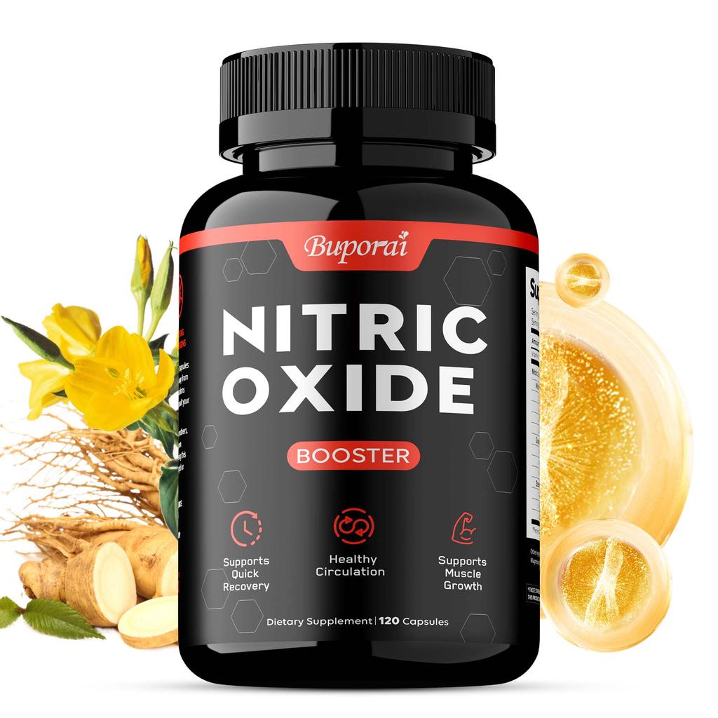 Buporai - Nitric Oxide Capsules - Sports Recovery - Muscle Health