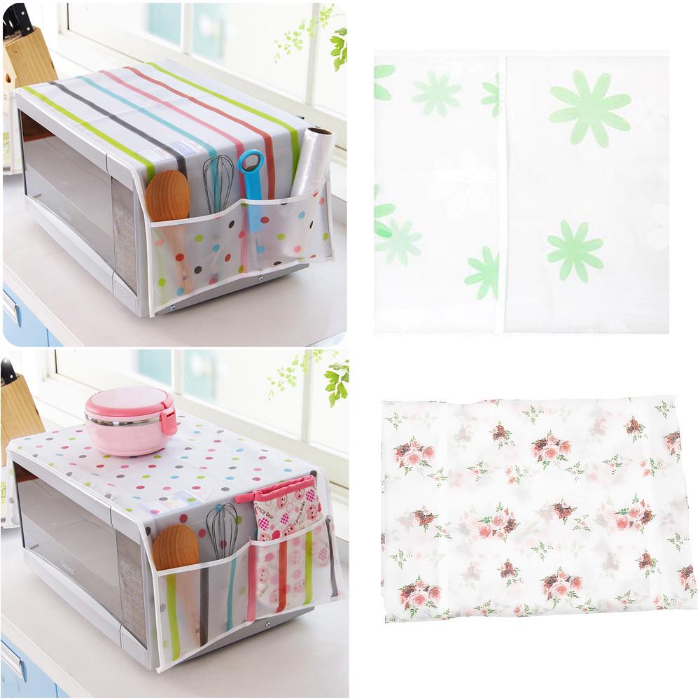 Household Waterproof Microwave oven Dust Cover With Storage Bag For Kitchen