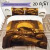 Imperium of Man Pattern Bedding uilt Set uilt Cover Pillowcase Home Decoration Birthday Gift (1 * duvet cover + 2 * pillowcase  without core)