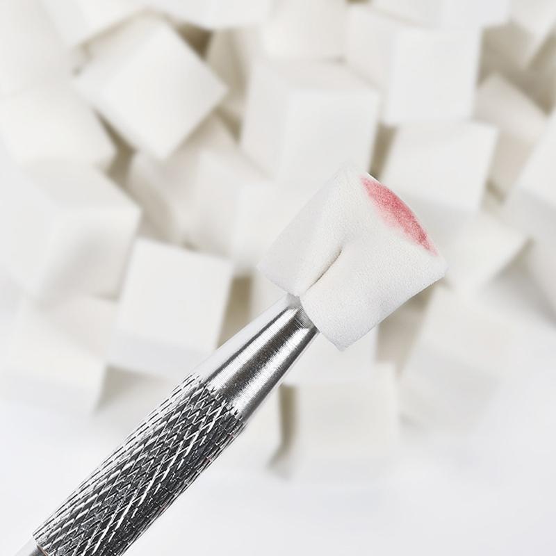 50 шт. губки для дизайна ногтей, инструменты для градиентного дизайна ногтей, инструменты для маникюра с эффектом выцветания, инструменты для захвата при творческой растушевке