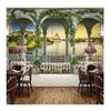 Европейский стиль Римская колонна 3D обои Фотообои с природным пейзажем Гостиная ТВ диван фон Фотообои