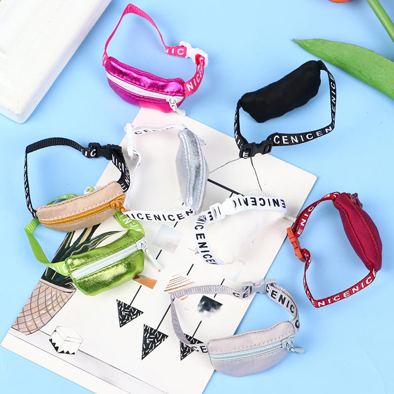 1Pcs 1/6 1/8 1/12 Dolls Belt Bag DIY Doll Backpack Labubu Crossbody Bag Handmand Bag Accessories