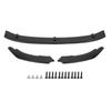 3pcs Front Bumper Lip Splitter Kits High Strength ABS Bumper Lip Spoiler Diffuser Replacement for