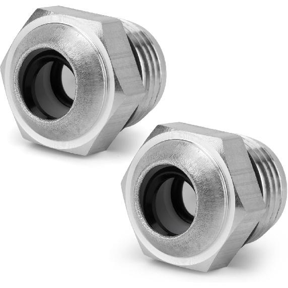 Transmission Cooler Oil Tube Connector YL3Z7D273AA for 2001-08 Ford F-150 | Compatible With 2001-2005 Ford Expedition, 2006-2008 Lincoln Mark LT,