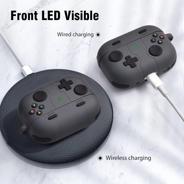 For AirPods Pro 2 / 1 XDcase Retro Game Console Style Silicone Earbuds Case