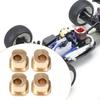 4Pcs RC Rear Wheel Seat Hub Carrier Bush Set DIY Accessories Car Spare Part Vehicle Scale