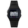 Digital Sports F91w Watch Waterproof Wristwatch Resin Strap For Adult Classic