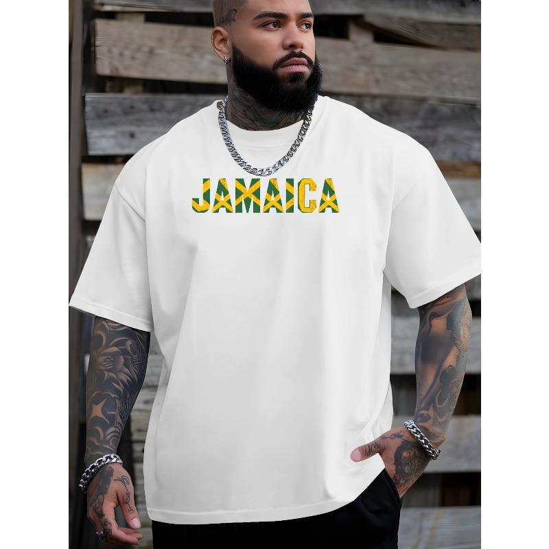 Европейские размеры JAMAICA Предлагает Мужские Футболки И Рубашки, Подходящие Для Активного Отдыха И Повседневной Носки, С Последними Принтами В Стиле Фри-Стайл