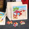 Kids Wooden Puzzle Cartoon Animal Traffic Tangram Wood Puzzle Toys Educational Jigsaw Toys for Children GiftS
