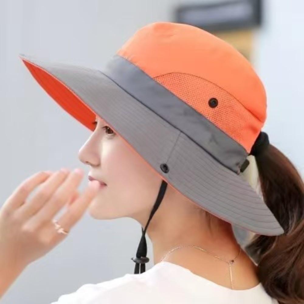 Hiking Hat Fishermen Caps Large Brim Outdoor Casual Cap New Summer Quick Drying Bucket Hats