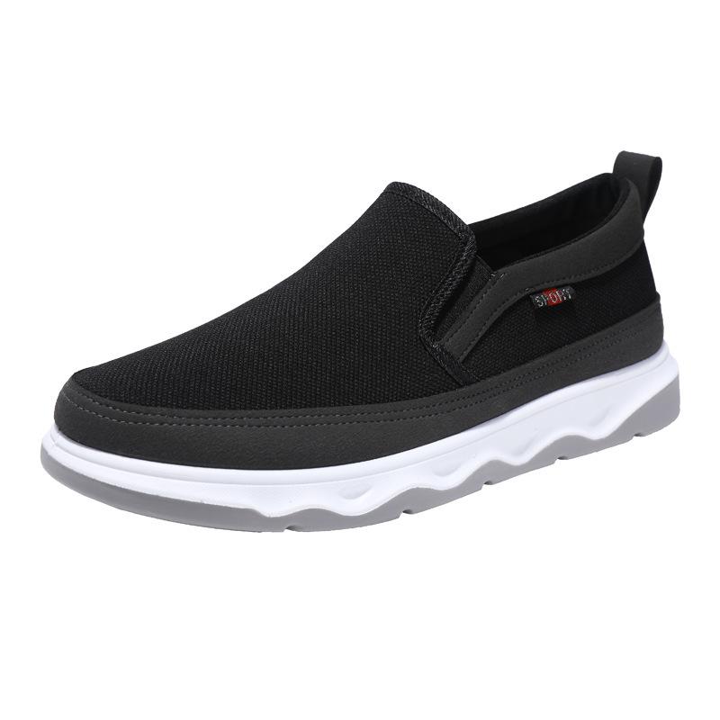 Старые пекинские матерчатые туфли для ходьбы среднего и пожилого возраста, мужская повседневная обувь для отцов среднего возраста, рабочая обувь для стройки