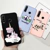For Huawei P30 Lite Phone Case Flower Girl Pattern Soft Silicon Cover For Huawei P30 Pro Lite Case Cute Funda P 30 P30lite Cases