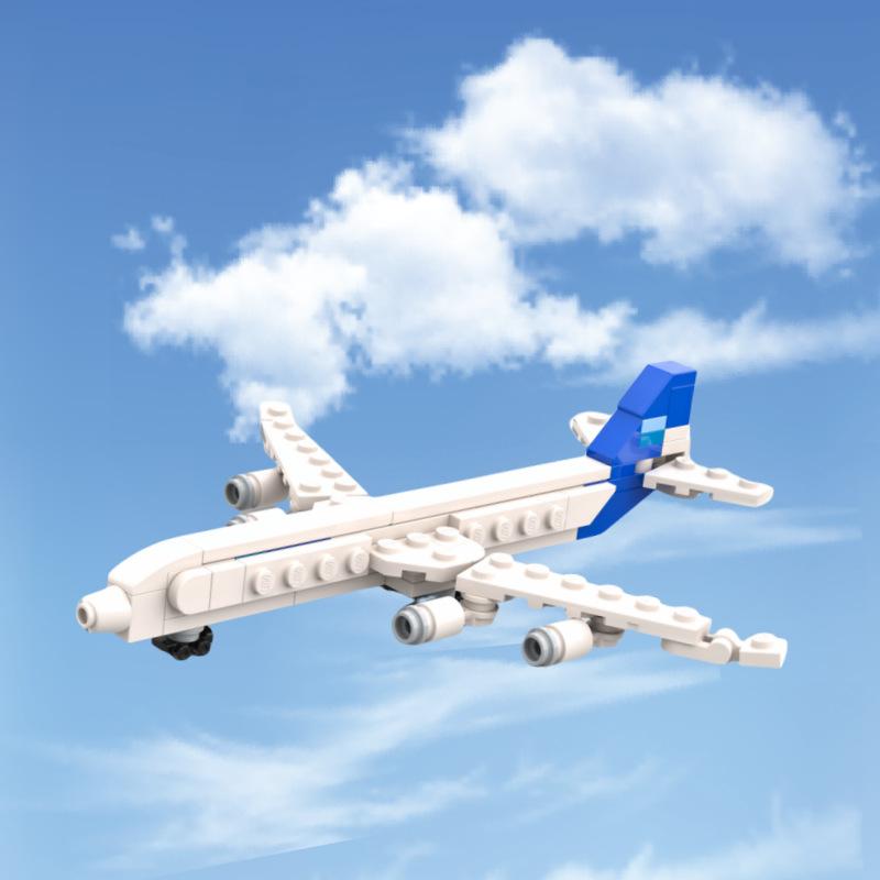 Airbus A340 Aircraft Building Block China Airlines Aircraft Model Puzzle Toy Compatible Delivery