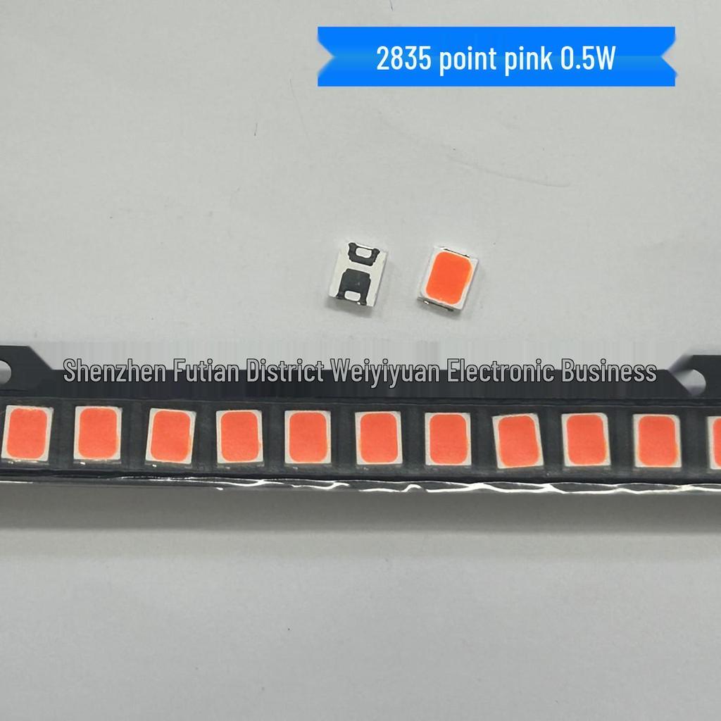 2835 Розовые 0,5 Вт Сверхъяркие SMD Светодиодные Чипы