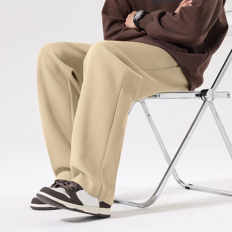 MINISO Men's Loose Heavyweight Straight Leg Sweatpants