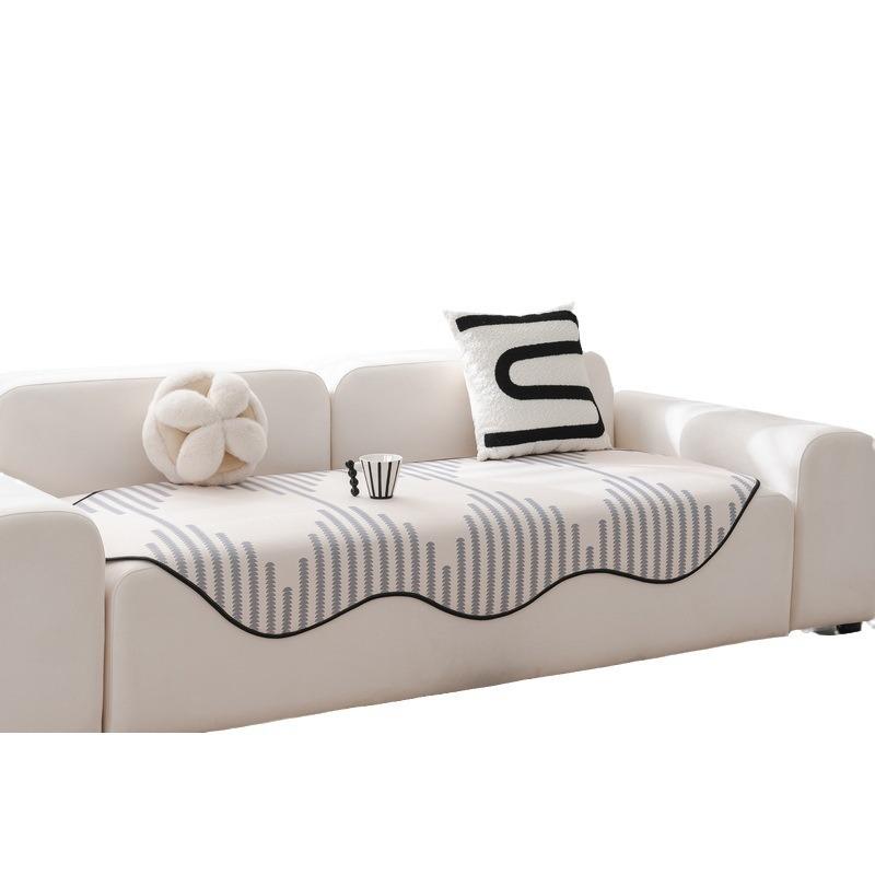 Chenille Sofa Cushion Non-Slip Four Seasons Universal Seat Cushions High-Grade Cover Cloth Leather Sofa Cover