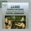 CD JOHANN SEBASTIAN BACH, GUSTAV LEONH - Goldberg Variationen/Goldberg Varia GD77149 Deutsche Harmon 1990 Germany Classical Used