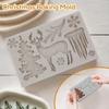 Christmas Elk Shaped Silicone Mold DIYs Christmas Tree Snowflake Cake Baking Decoration Chocolate Mold Elk Silicone Mold