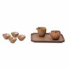Edenus Song Rhyme Kung Fu Tea Set (4 Cups, Tea Tray)