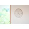 Lemnos Analog Diatomaceous Earth Wall Clock White WH (Washed Finish) NY23-06