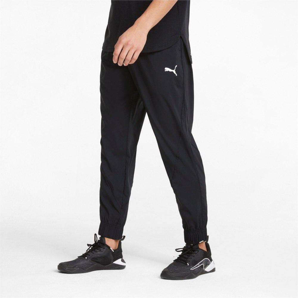 Puma Штаны мужские Train Vent Woven Pants, черные 521533-01