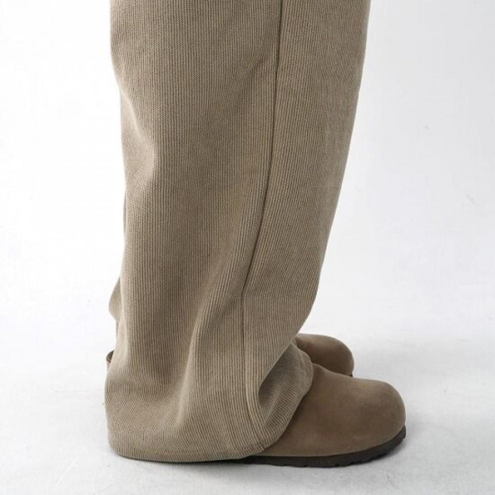 Onl Women Corduroy Wide Leg Pants Golden Pants Pin Tuck Wide Pants