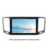 For VW 2011-2018 Sharan 9inch 2 Din Car Radio Plastic Fascias Panel Dashboard Frame Installation Android Multimedia Playe Frame