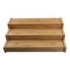 Solid Wooden 3-Tier Spice Rack Multi-Tier Kitchen Spice Organizer  Kitchen Supplies